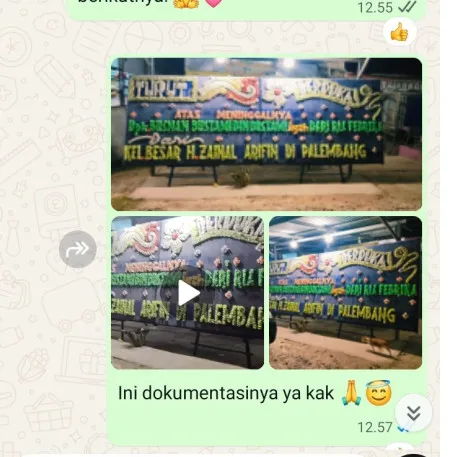Pengiriman Papan Bunga Duka Cikoko