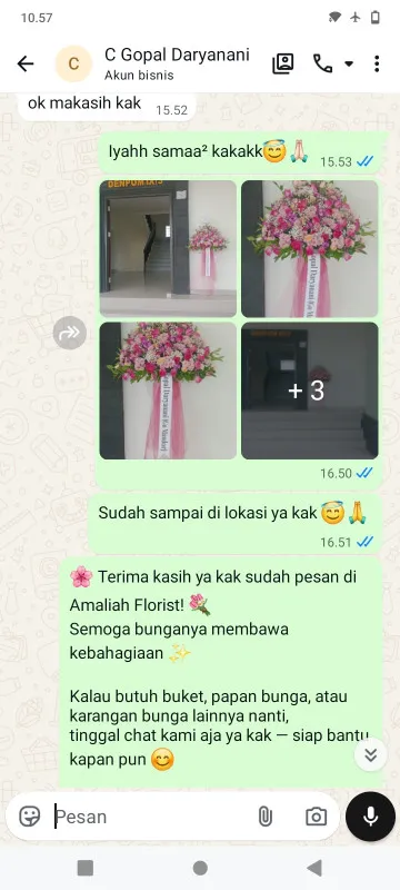 Pengiriman Karangan Bunga Cikoko