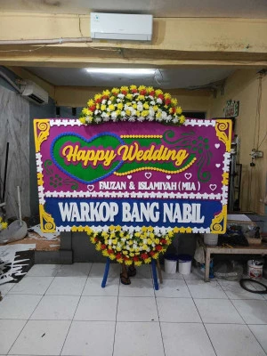 Papan Bunga di Cikoko