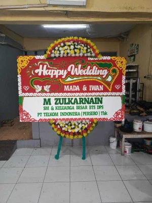 Papan Bunga di Cikoko