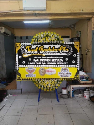 Papan Bunga di Cikoko