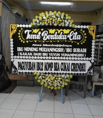 Papan Bunga di Cikoko